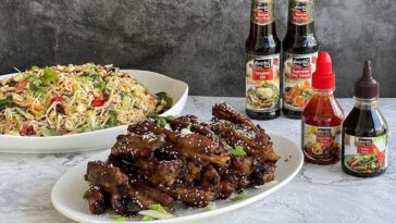 Spare ribs στο φούρνο με Hoisin Sauce από την Exotic Food