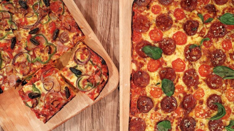 Pizza focaccia