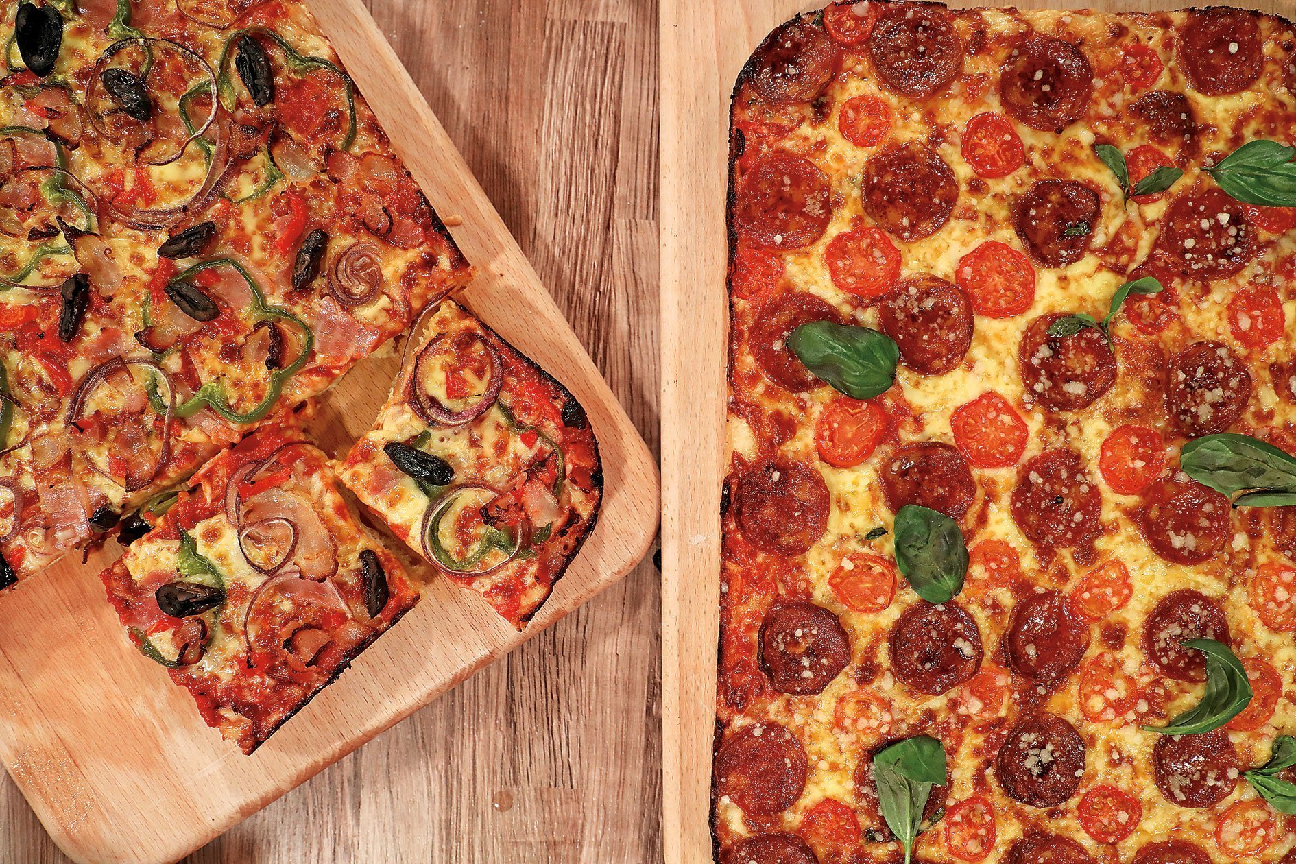 Pizza focaccia