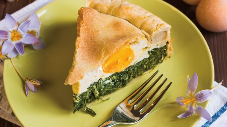 Πασχαλινή πίτα με αβγά (Torta Pasqualina)