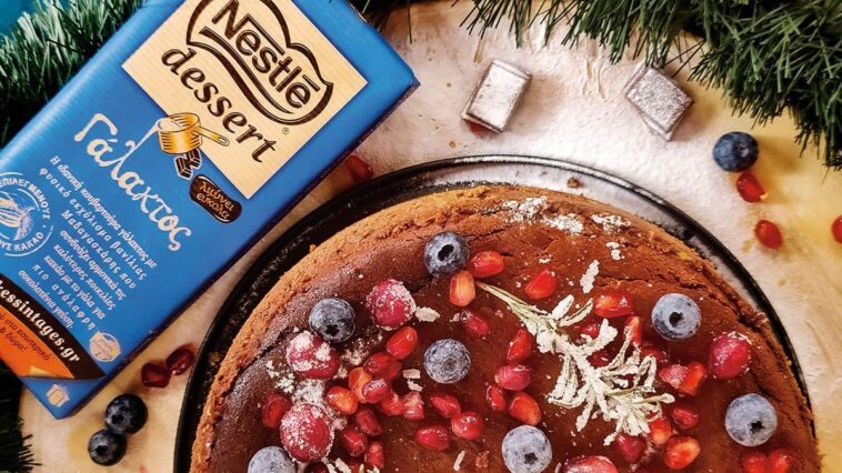 Cheesecake με σοκολάτα