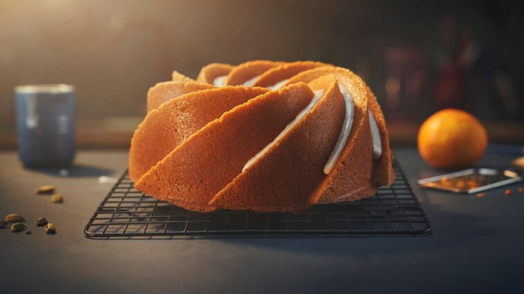 Κέικ bundt πορτοκαλιού