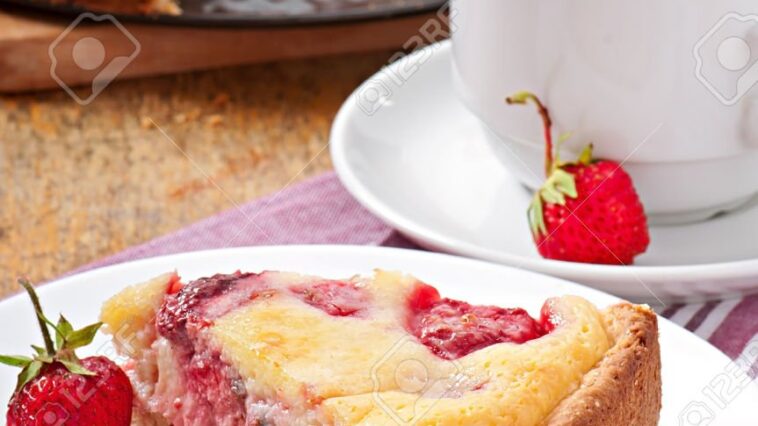 Quiche με φράουλες