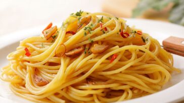 Σπαγγέτι aglio-olio (σκόρδο-λάδι)