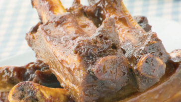 St. Louis style barbecued ribs