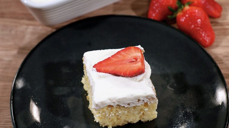 Tres leches cake