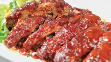 Κινέζικα spareribs ψητά
