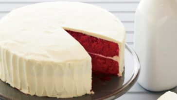 Red Velvet με άσπρης σοκολάτας