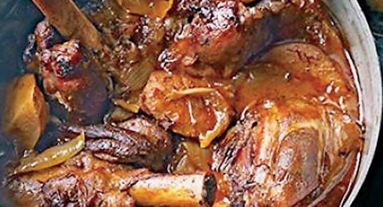 Αρνάκι ανατολίτικο µε κυδώνια