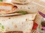 Wrap µε κοτόπουλο και ντιπ αβγού