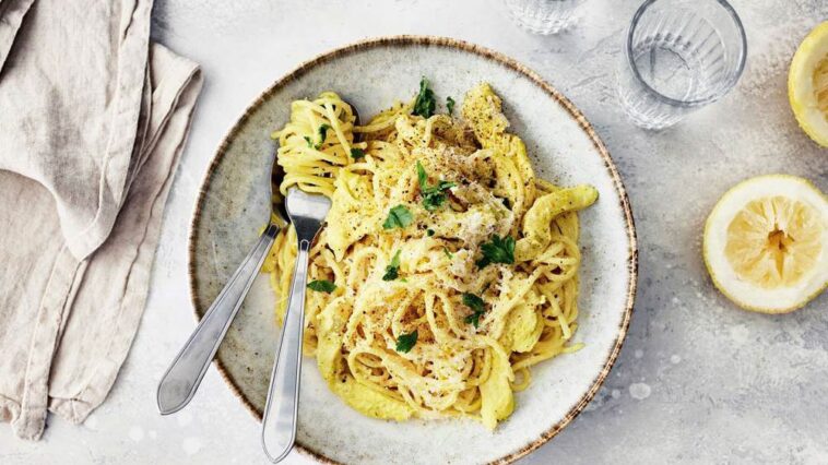 Pollo limonello pasta