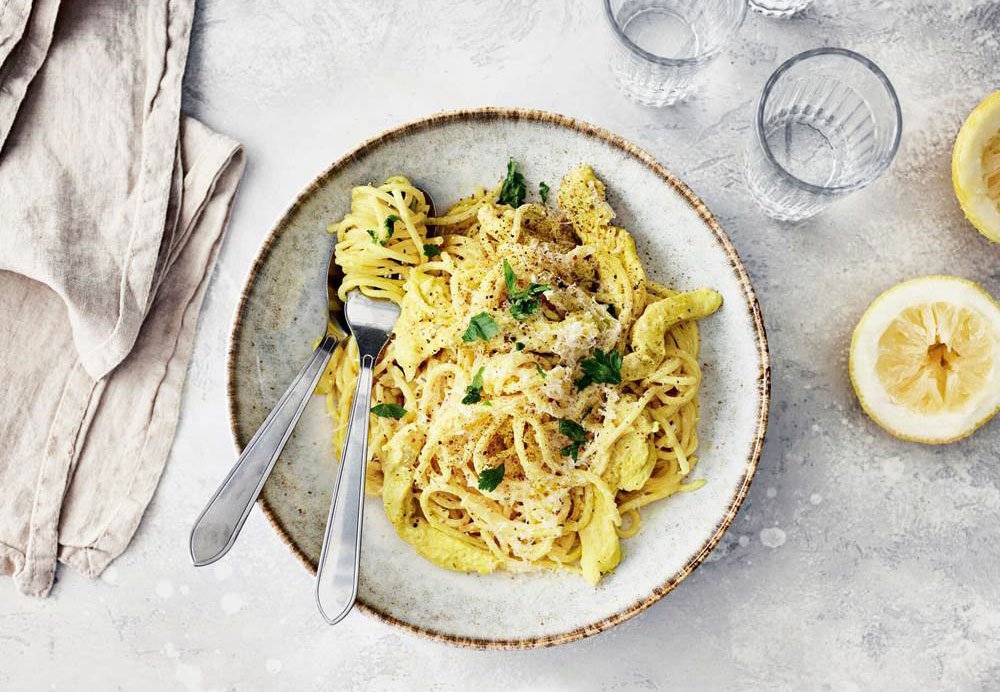 Pollo limonello pasta