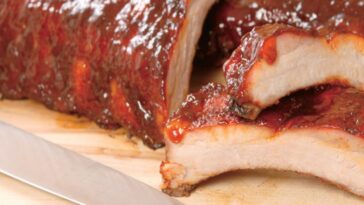 Spare Ribs  με σάλτσα μπάρμπεκιου