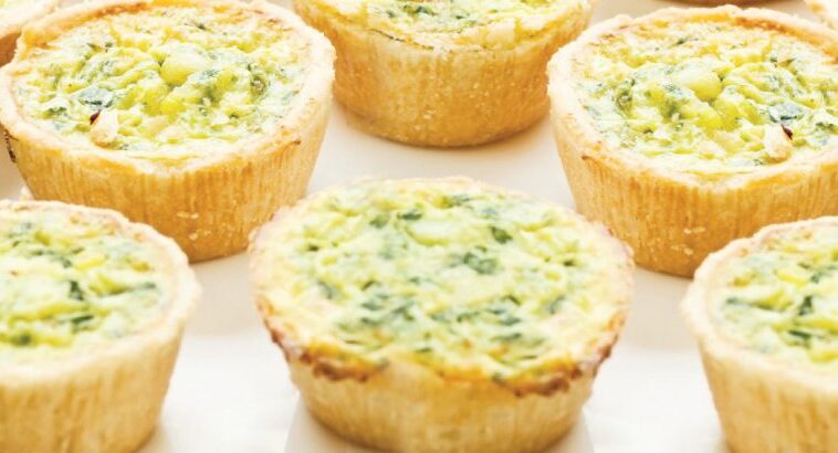 Μίνι quiches Lorraine