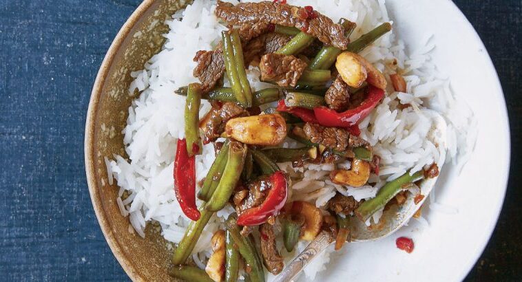 Stir-fry βοδινό με τσίλι