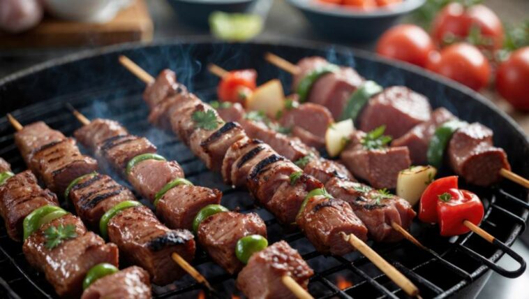 Şiş Kebab με αρνί