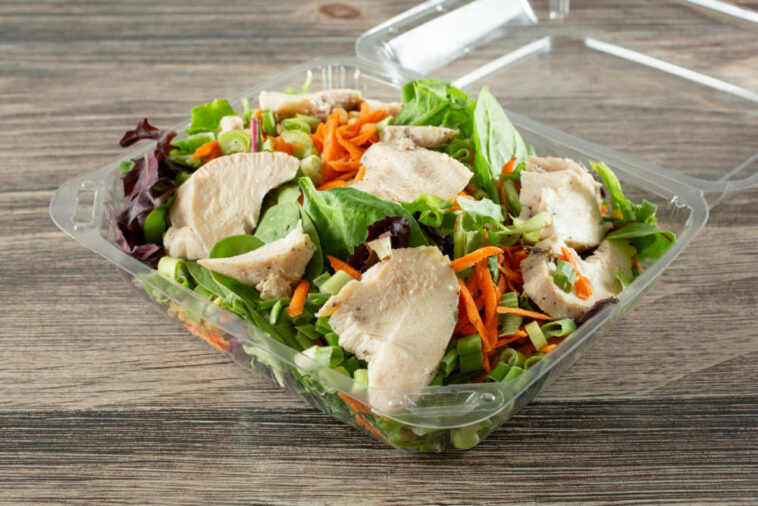 A View Of A Chicken Salad.